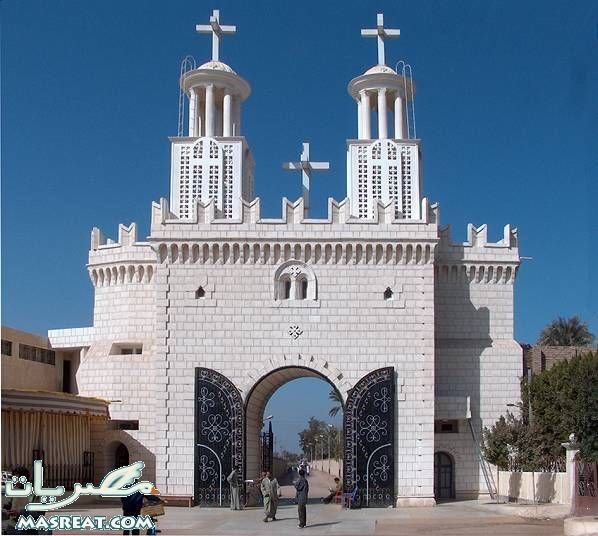 asyut احد اديرة مركز القوصية التابعة لمحافظة اسيوط
